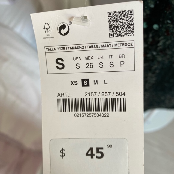 Sequin ZARA dress - Picture 3 of 3